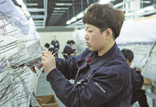 双手织就航空梦——记全国三八红旗手、航空工业沈飞线束厂技师郑秋菊